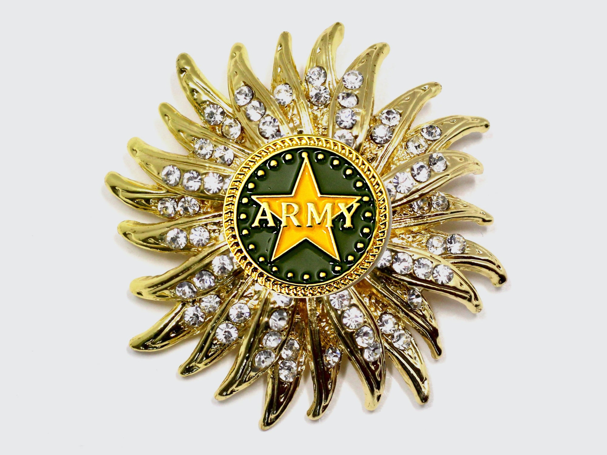 Army Brooch 15O