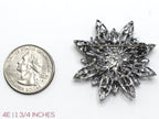 Navy Brooch
