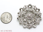 Navy Brooch