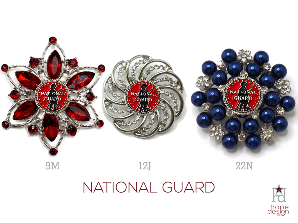 National Guard Brooch