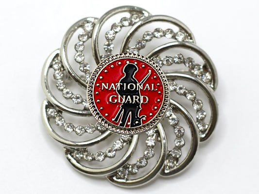 National Guard Brooch