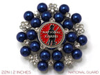 National Guard Brooch