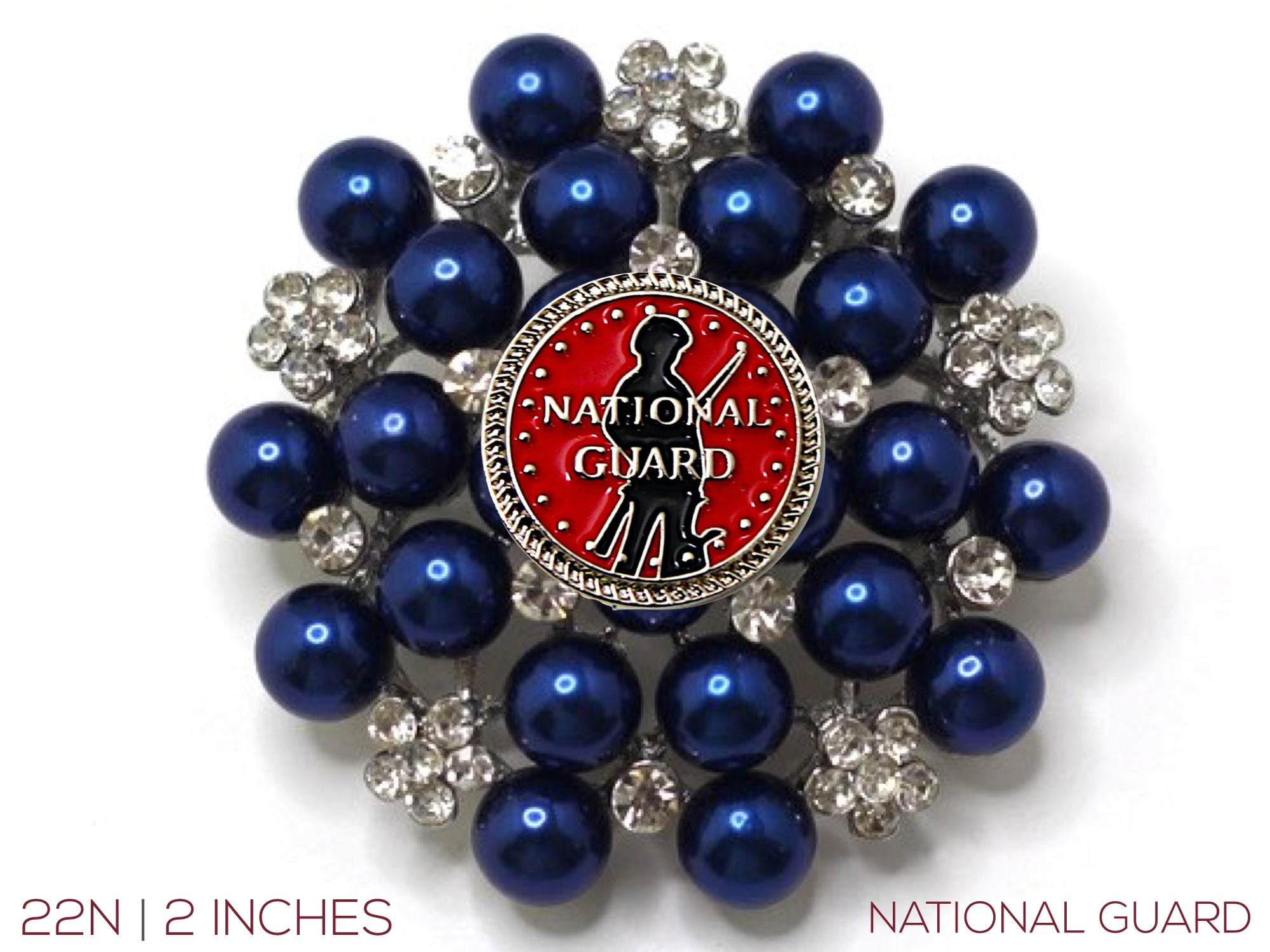 National Guard Brooch