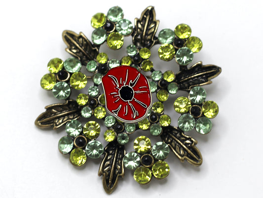 Poppy Brooch