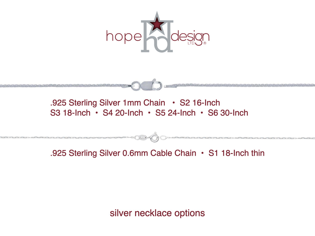 Marine Corps Button Sleek Silver Necklace