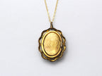 WWII-era Vintage Sweetheart Necklace | Navy Locket VB100