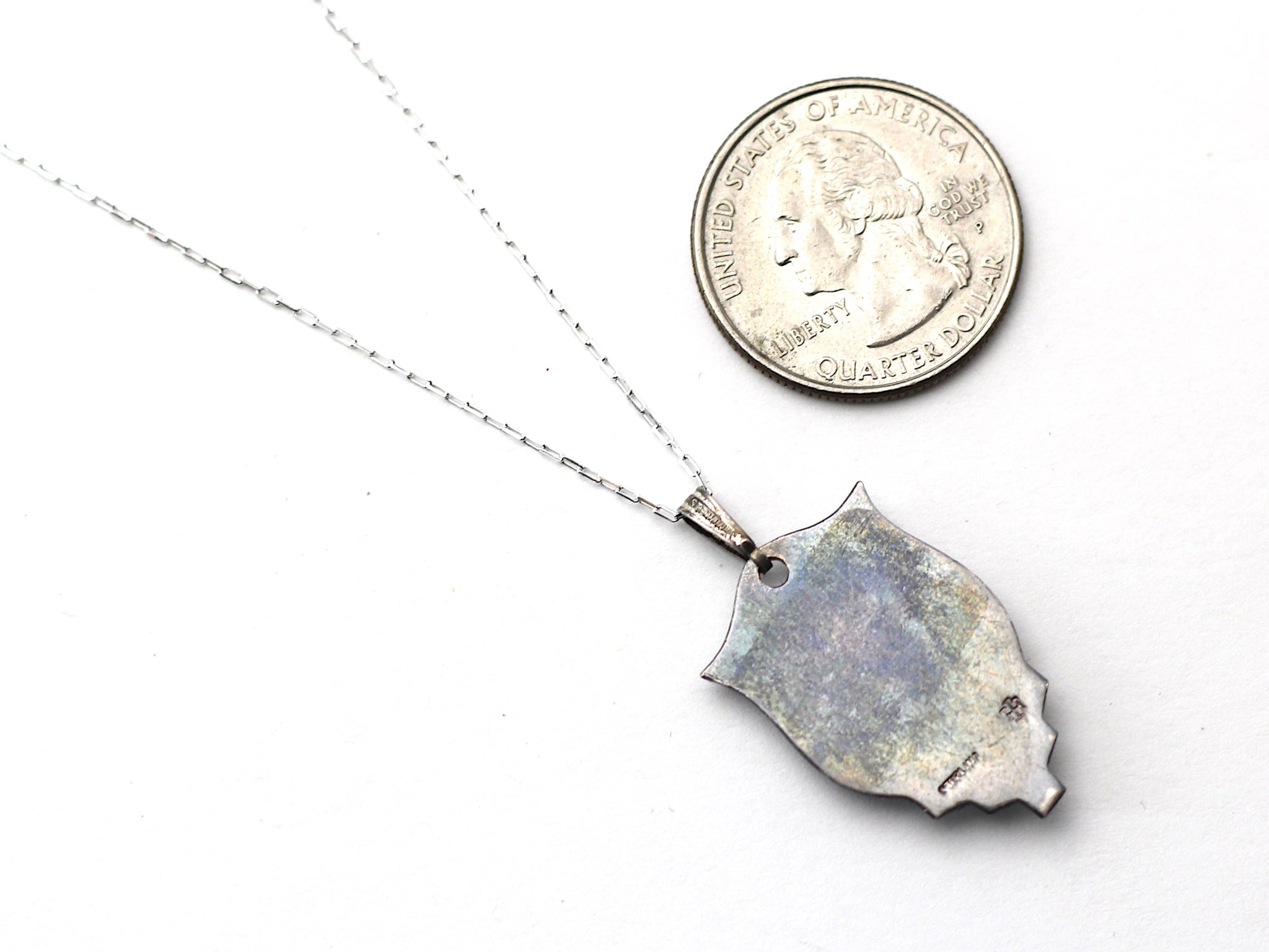 WWII-era Vintage Sweetheart Necklace | Eagle VB104