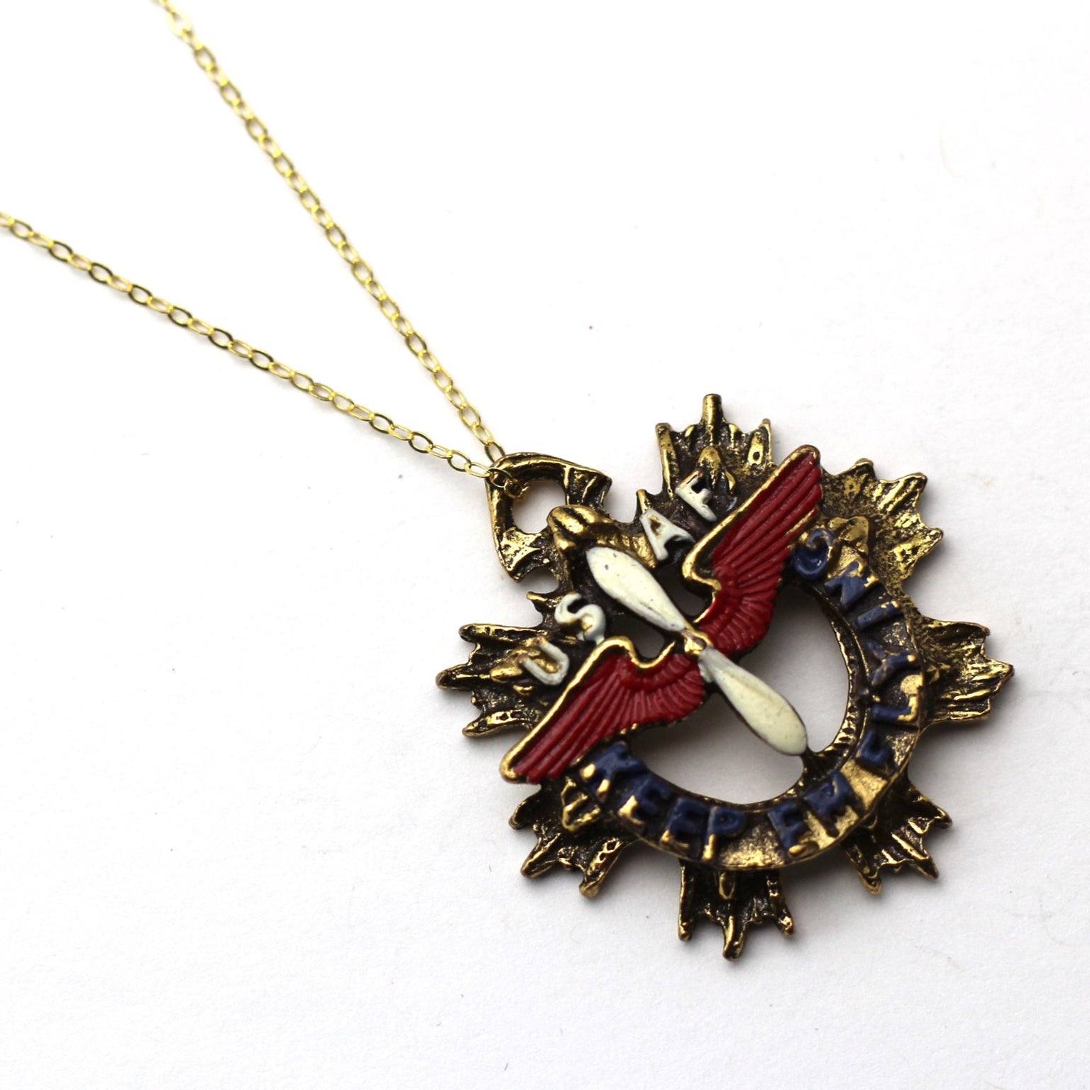 WWII-era Vintage Sweetheart Necklace | Keep Em Flying VB107