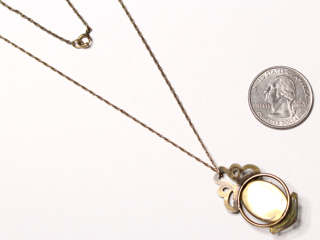 WWII-era Vintage Sweetheart Necklace | Aviation VB112
