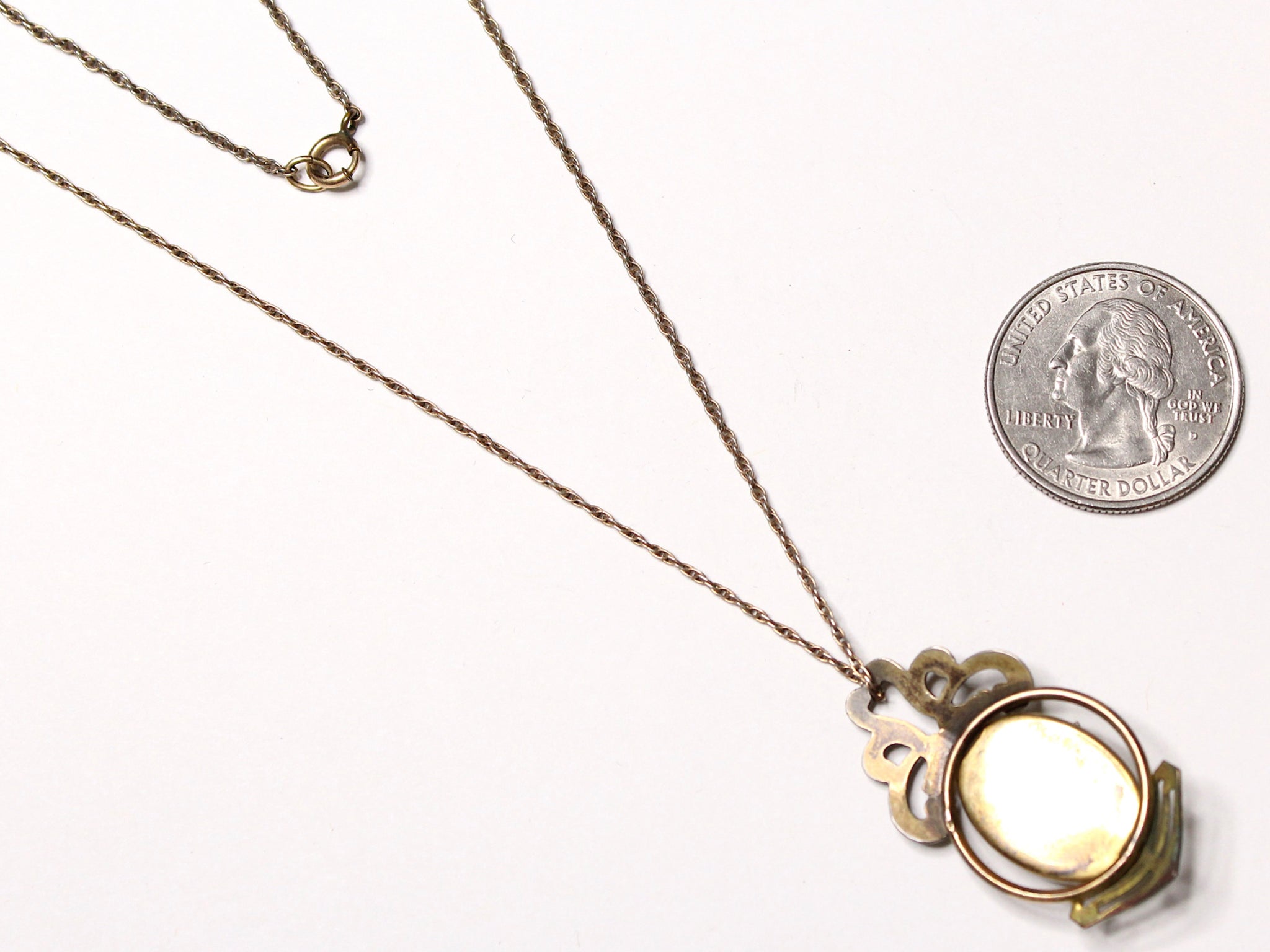 WWII-era Vintage Sweetheart Necklace | Aviation VB112