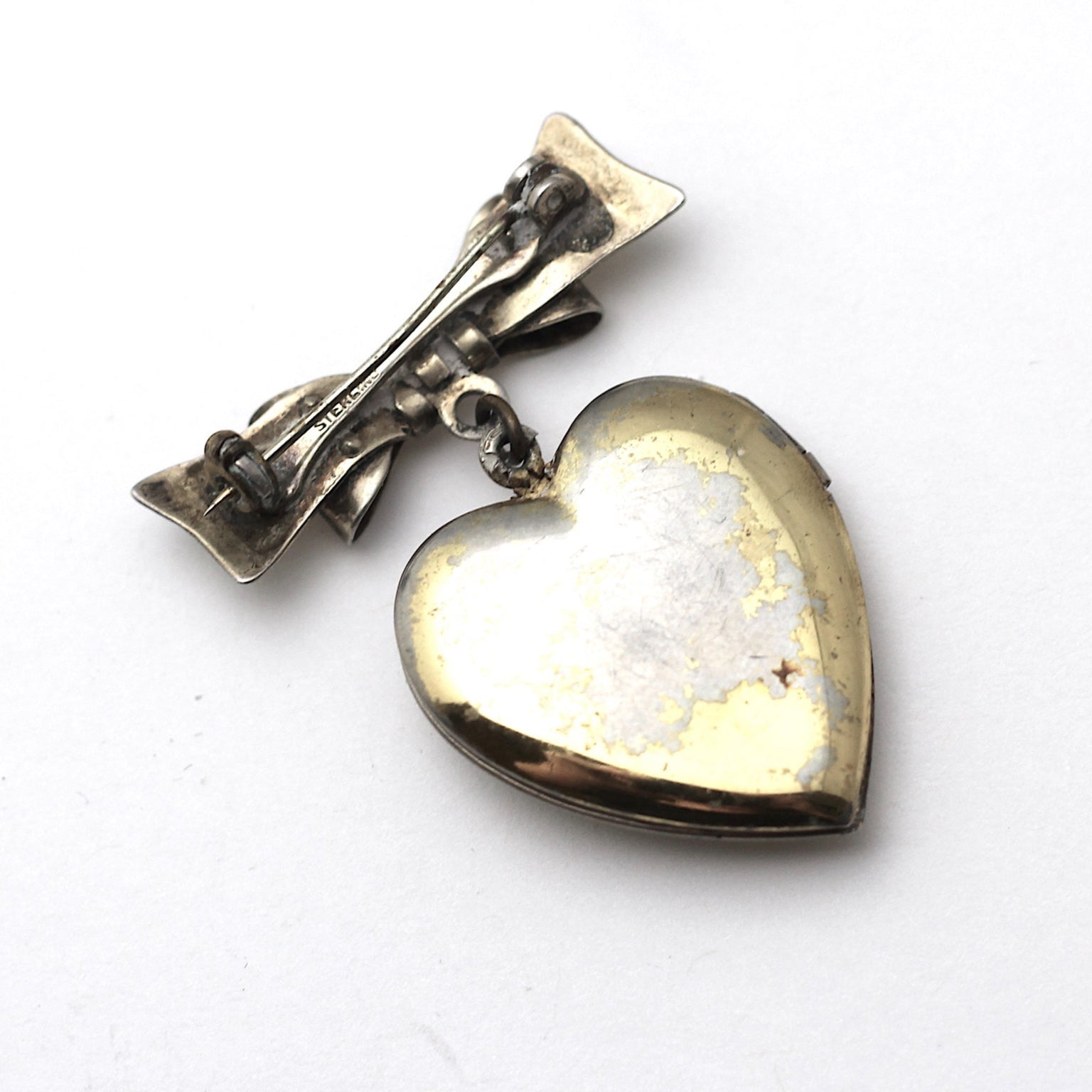 WWII-era Vintage Sweetheart Pin | Aviation Locket VB126