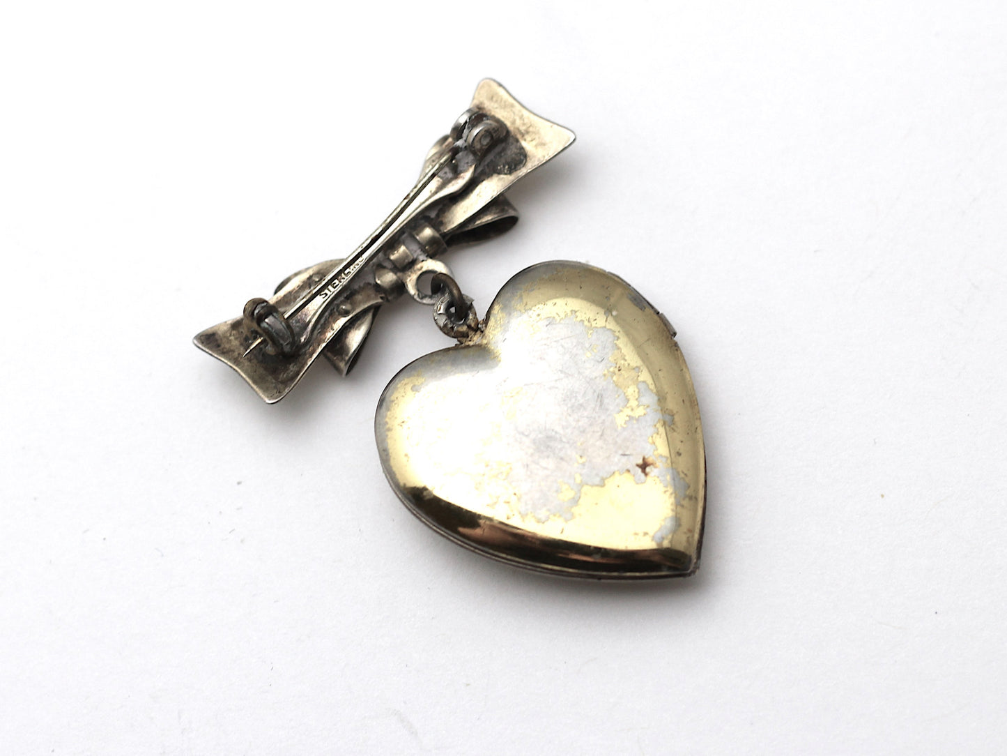 WWII-era Vintage Sweetheart Pin | Aviation Locket VB126
