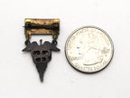 WWII-era Vintage Sweetheart Pin Medical Caduceus and 1 Blue Star VB140