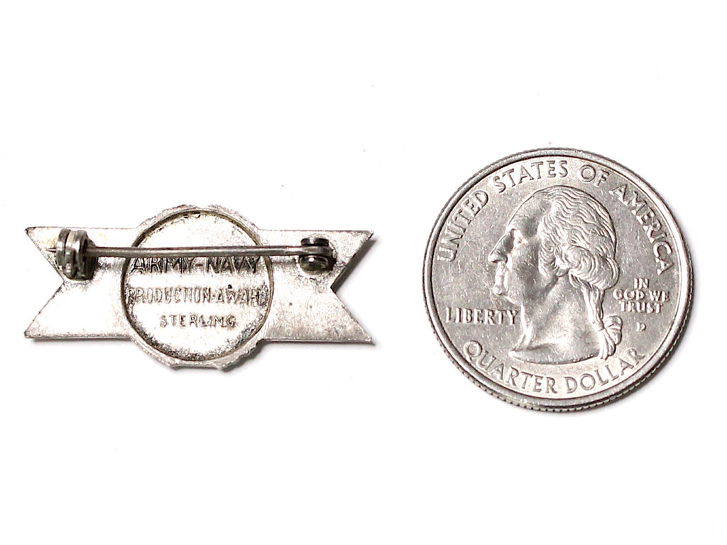 WWII-era Vintage Civilian Award Pin | Excellence VB147