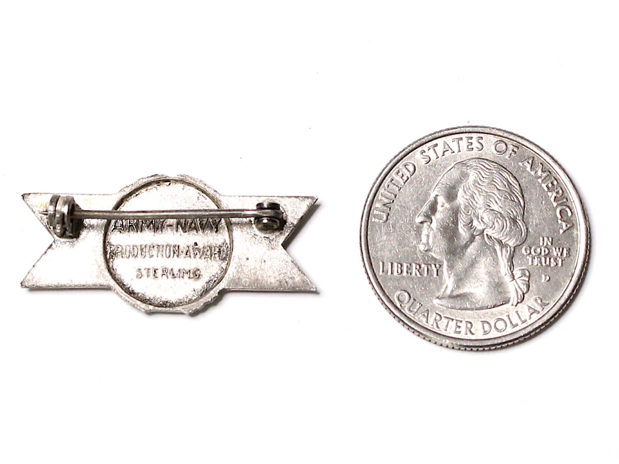 WWII-era Vintage Civilian Award Pin | Excellence VB147