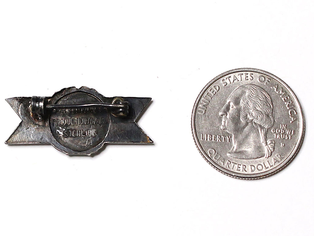 WWII-era Vintage Civilian Award Pin | Excellence VB148