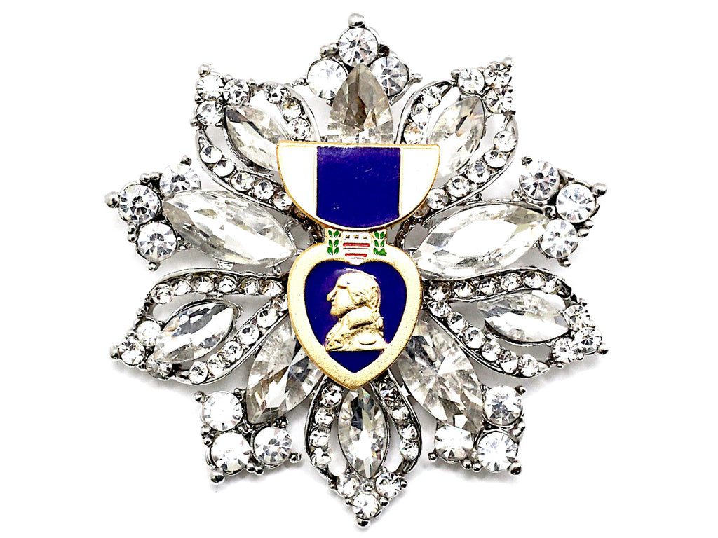 Purple Heart Recipient One of a Kind Brooch BR27