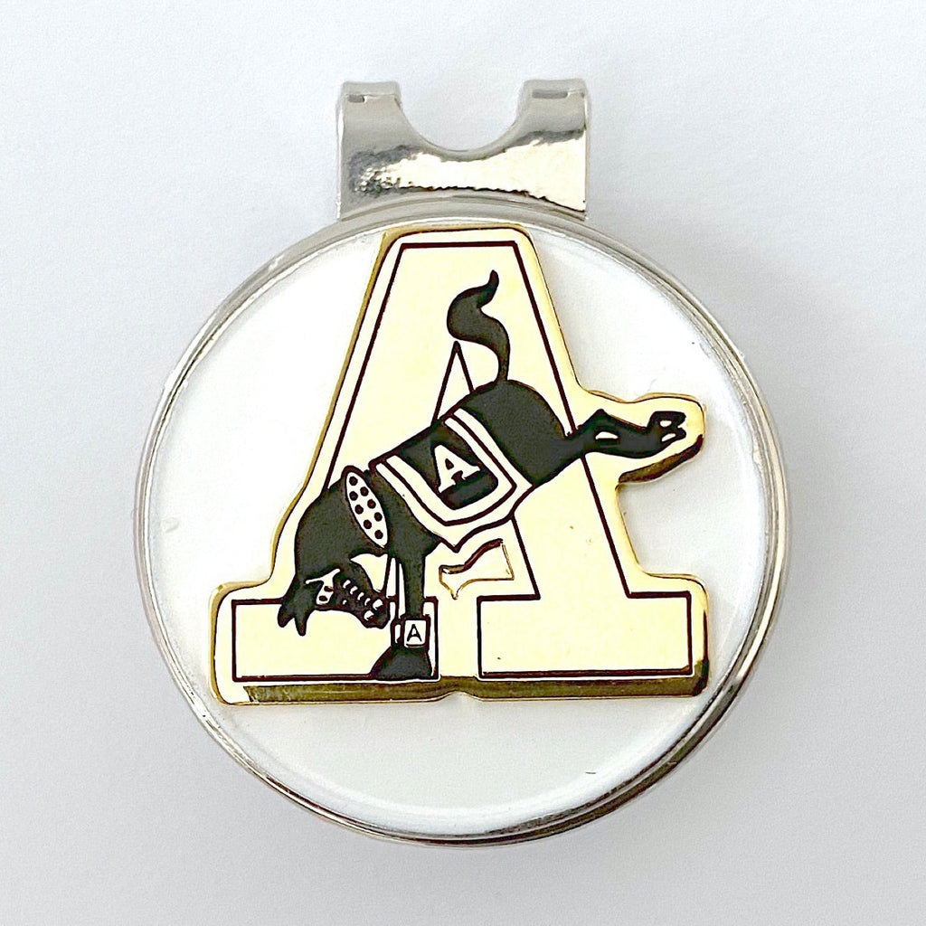 USMA Gold "A" Golf Hat Clip and Ball Marker