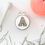 USMA Tan "A" Golf Hat Clip and Ball Marker