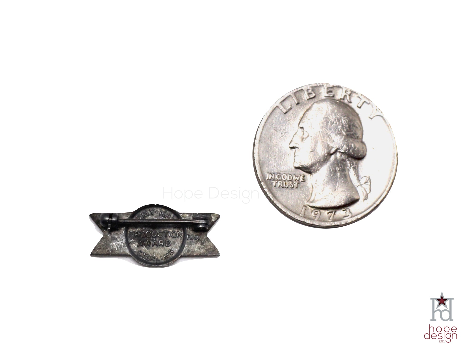 WWII-era Vintage Civilian Award Pin | Excellence VB30