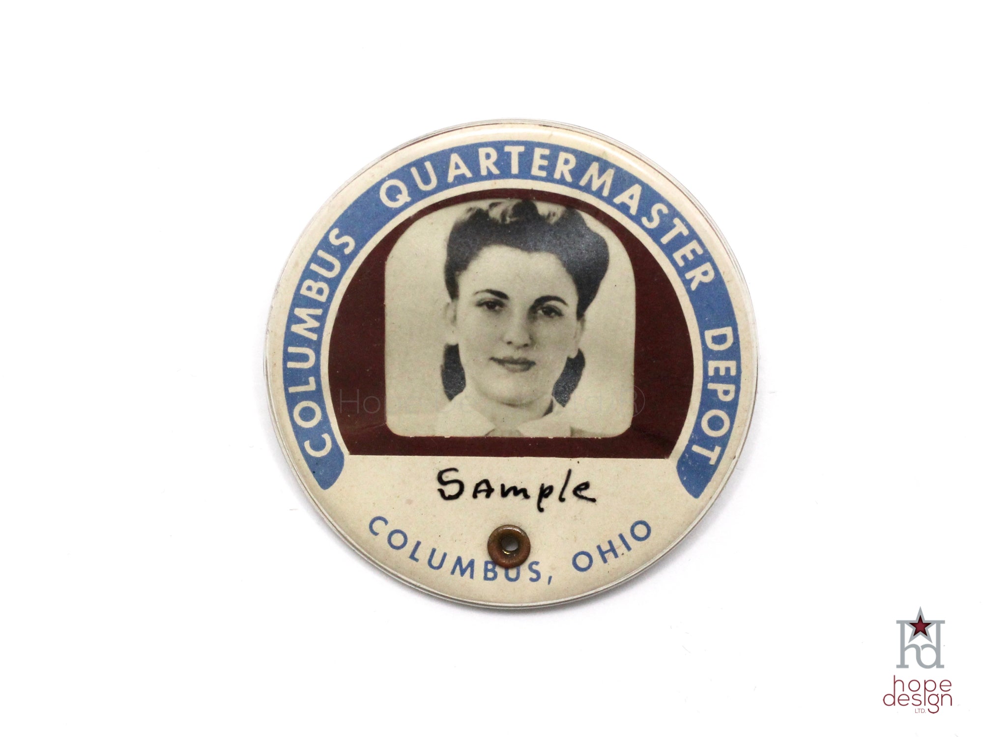 WWII-era Vintage Sweetheart Pin | Button VB39