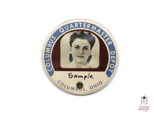 WWII-era Vintage Sweetheart Pin | Button VB39