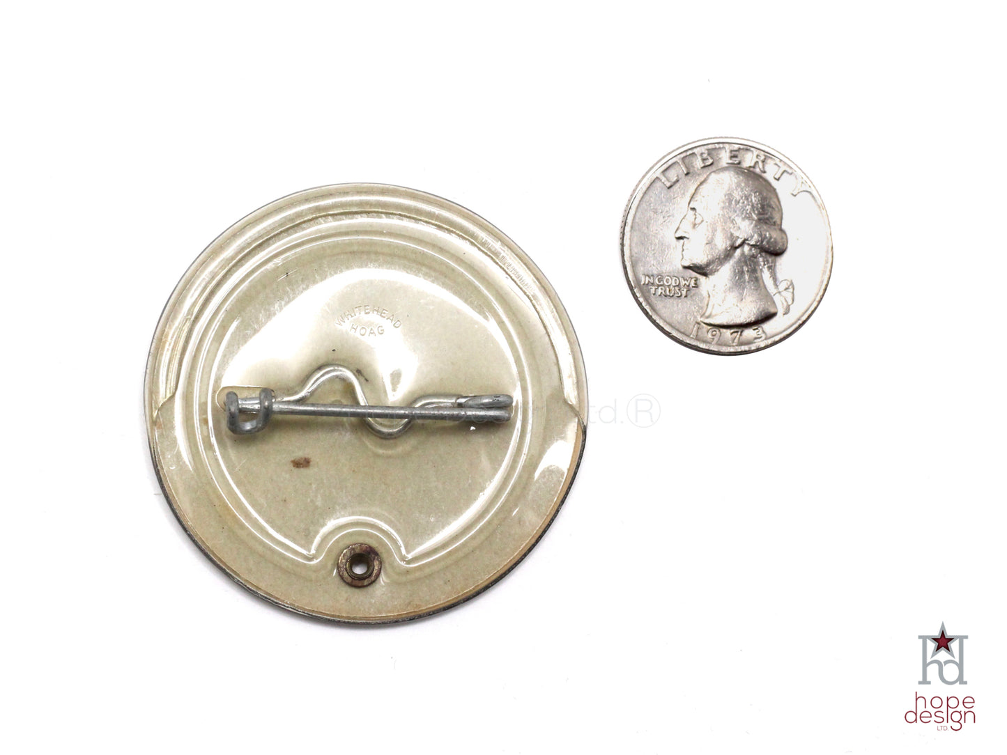WWII-era Vintage Sweetheart Pin | Button VB39