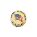 WWII-era Vintage Sweetheart Pin | Patriotic Button VB40