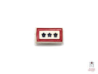 WWII-era Vintage Sweetheart Pin | 3 Blue Star VB45