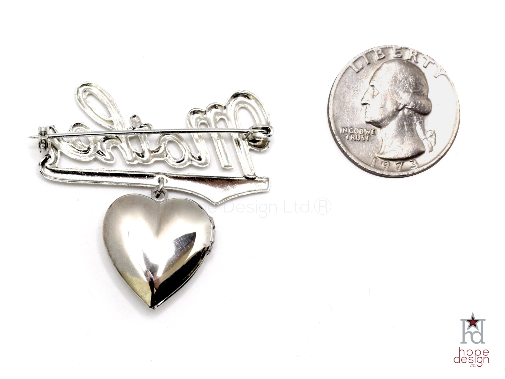 WWII-era Vintage Sweetheart Pin | Signal Corps Mother VB51
