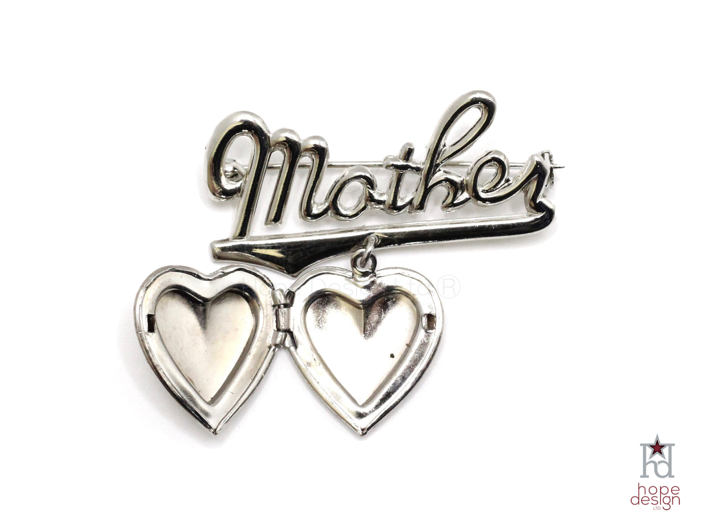 WWII-era Vintage Sweetheart Pin | Signal Corps Mother VB51