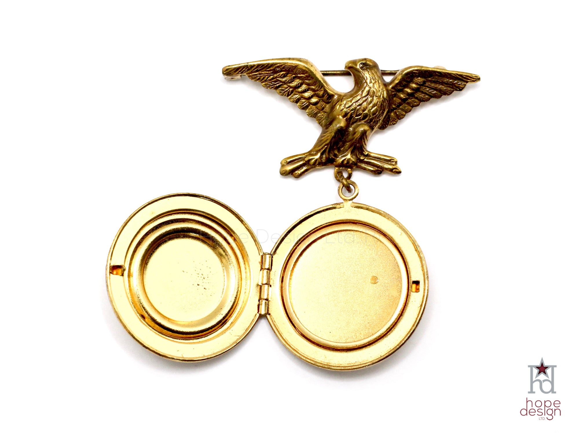 WWII-era Vintage Sweetheart Pin | Infantry Rifles VB68