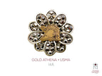 West Point Athena Gold Brooch